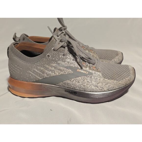 Brooks Levitate 3 Womens Size 8 Gray Athletic Running Shoes Sneakers - Picture 5 of 11